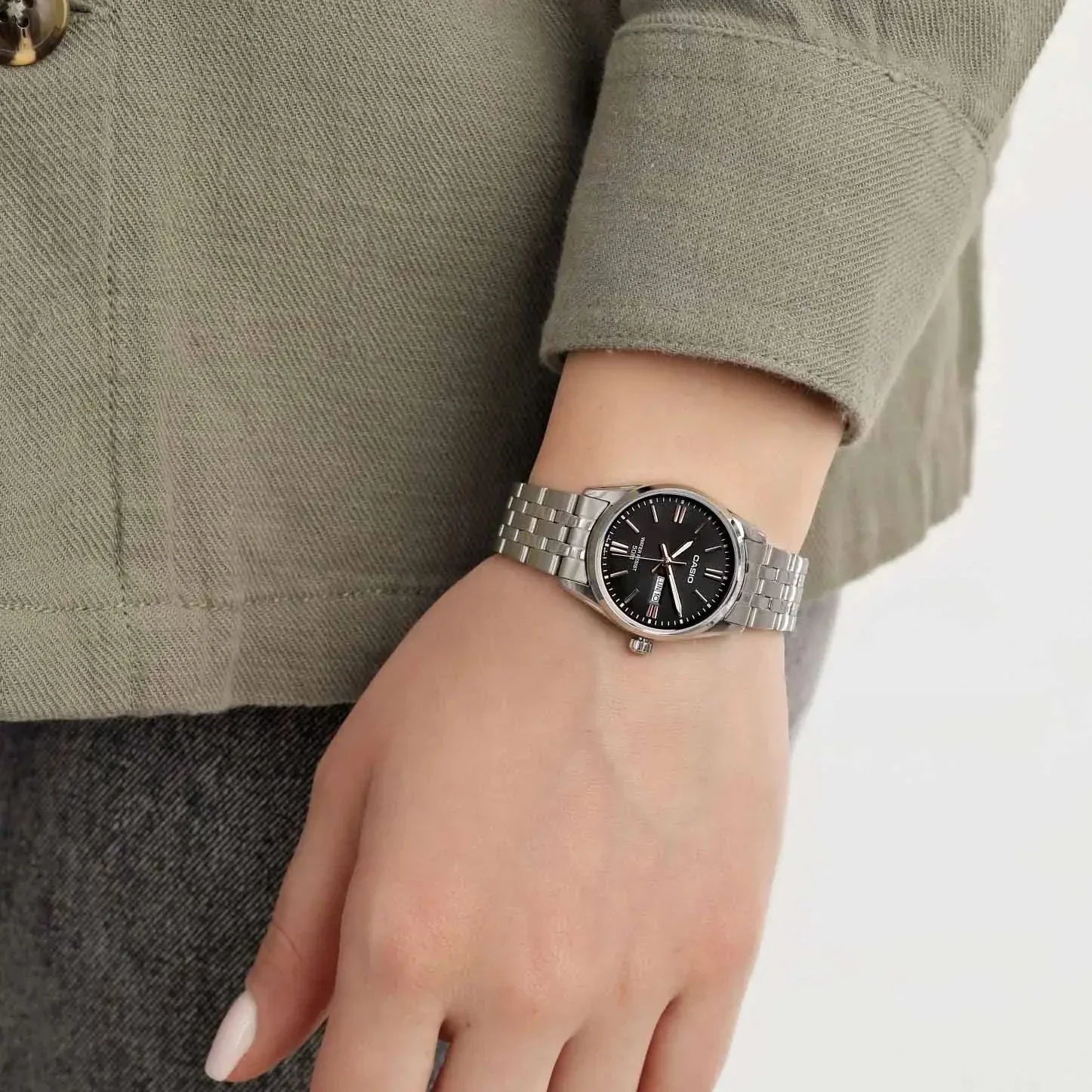 Casio, LTP-1335D-1A2VDF, Women's Watch - Stainless Steel