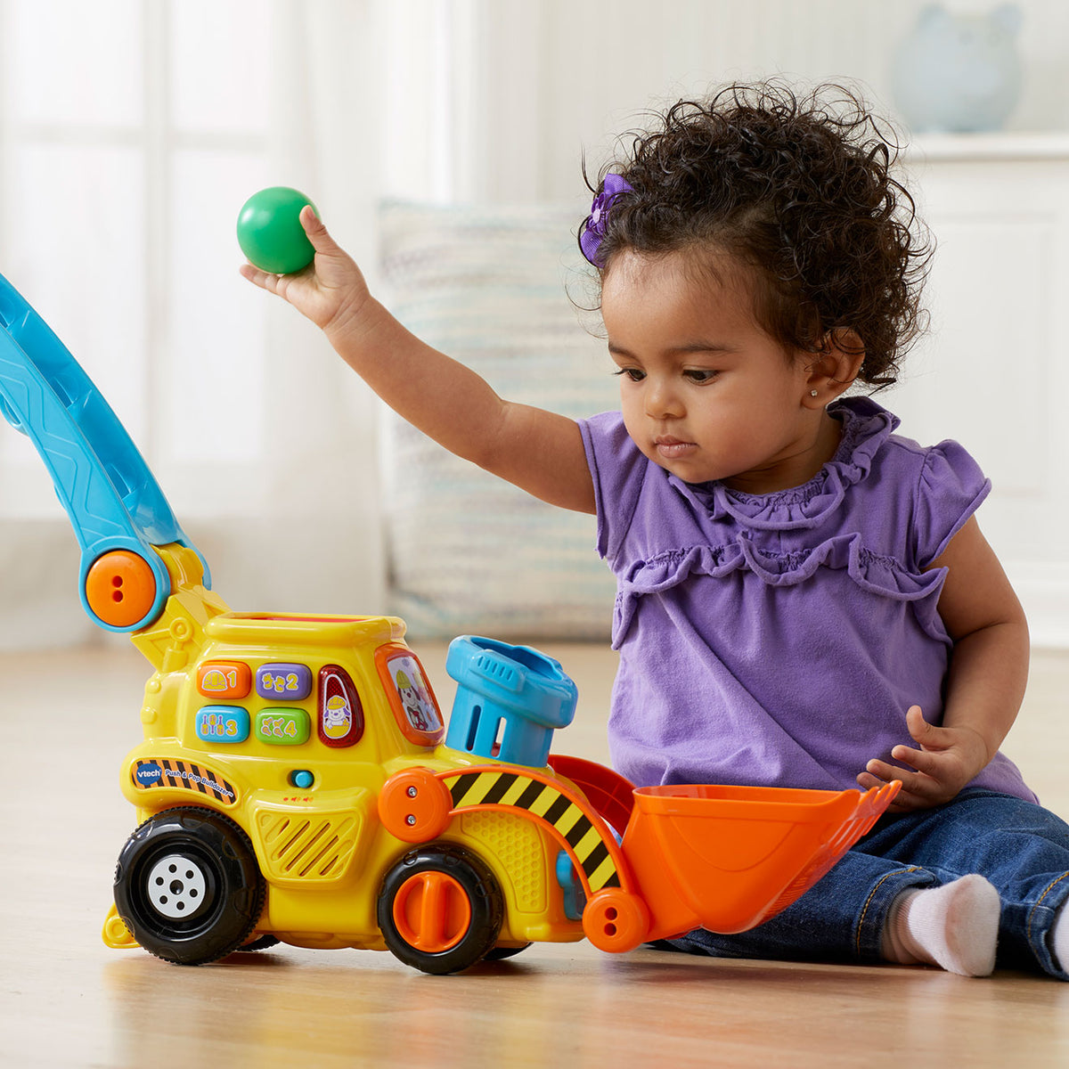 VTech Pop-a-Ball Pop & Drop Digger – 12-36 Months – 80-506003