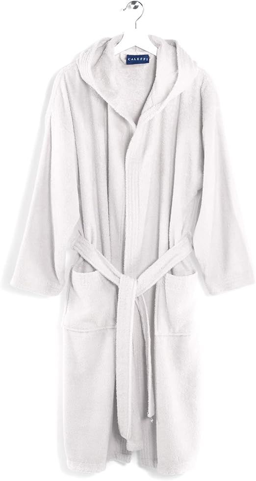 روب استحمام S من Caleffi Minorca - أبيض ناعم وفاخر