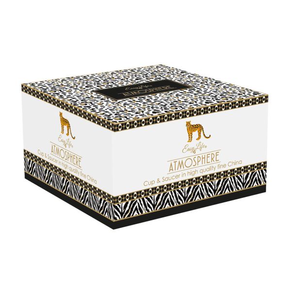 طقم فنجان شاي قطعتين 400 مل من Easy Life Savana