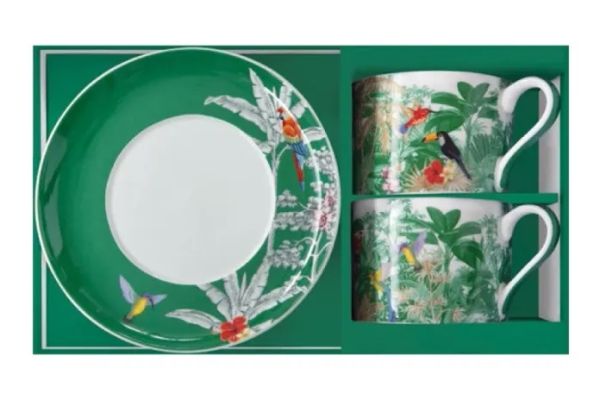 Easy Life Exotic Heaven 4-Piece Tea Cup Set 240ml