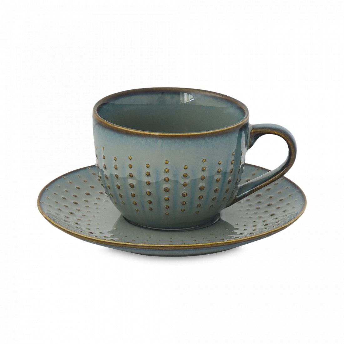 طقم فنجان قهوة مع صحن Easy Life Drops – 110 مل