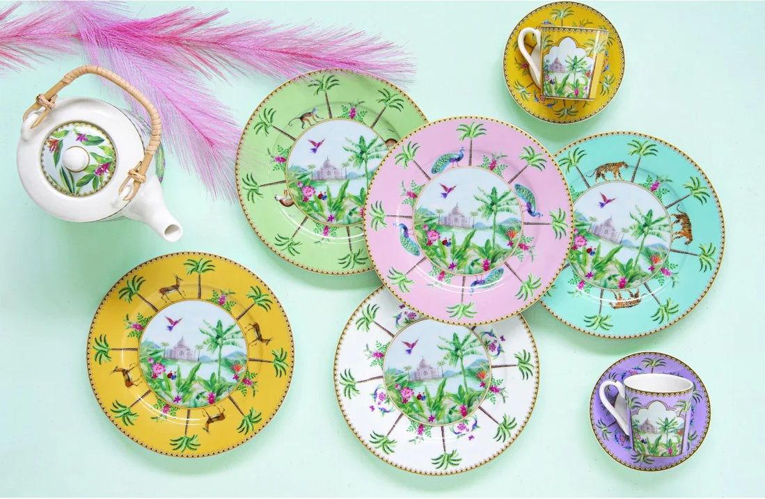 طقم فناجين قهوة إيزي لايف بارادايس سافاج 12 قطعة – متعدد الألوان