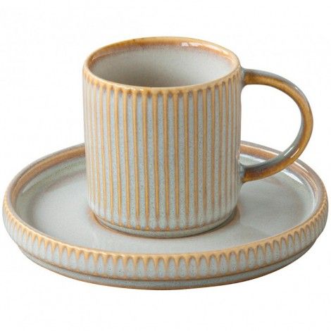 Easy Life Domus Coffee Cup & Saucer Set 100ml