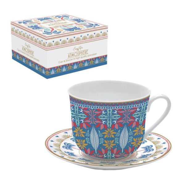 Easy Life Tropical Groovy Tea Cup Set 400ml - 2pcs