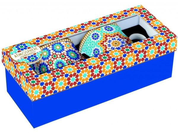 طقم كوبين 300 مل Easy Life Marrakech - ألوان متعددة