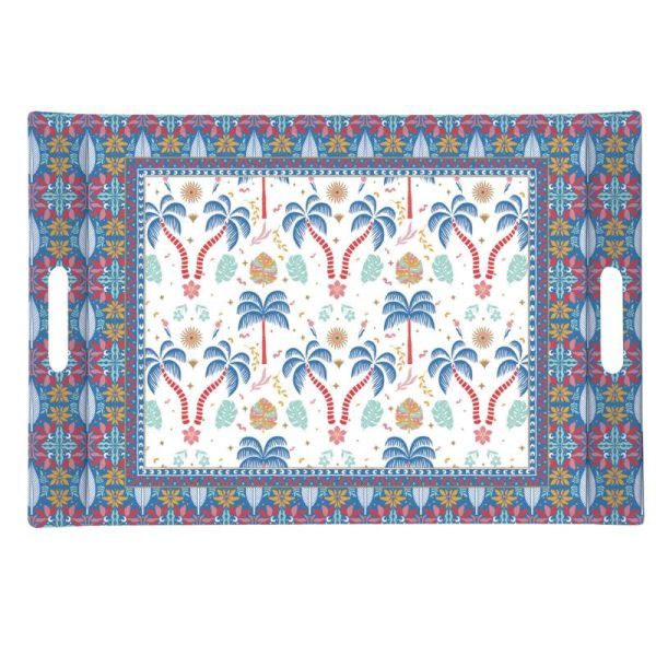 Easy Life Tropical Groovy Tray 49×34cm - Multicolor