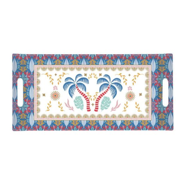 Easy Life Tropical Groovy Tray 40×19cm - Multicolor