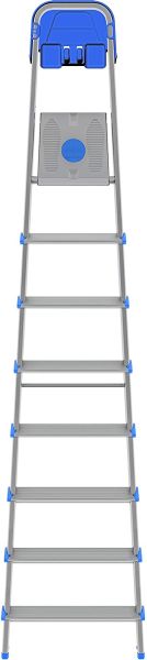 سلم 8 درجات Colombo Atlantica - فضي | آمن ومتعدد الاستخدام