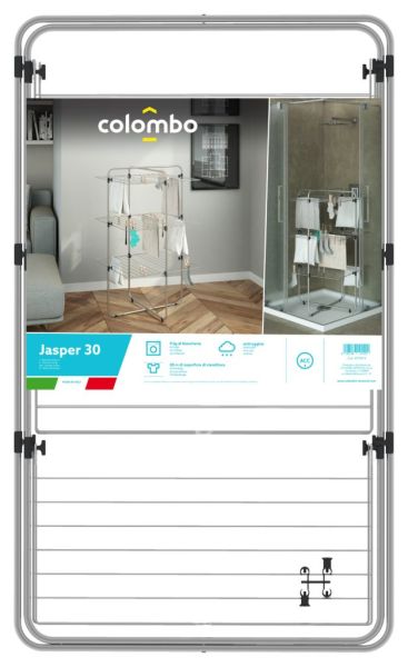 منشر غسيل 30 متر Colombo Jasper - ستيل | متين وسهل الاستخدام