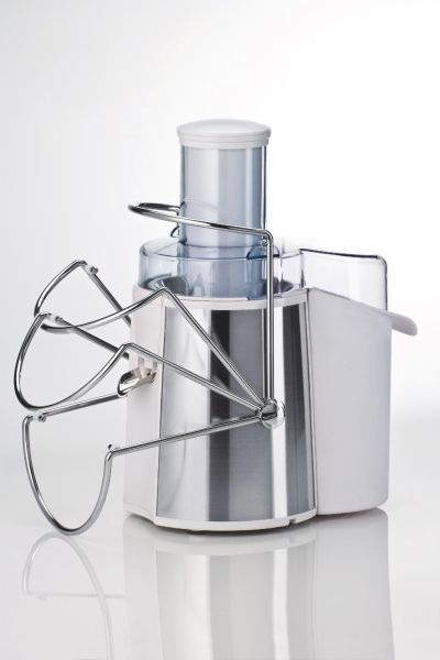 Ariete Centrika Juicer – 700W, White & Steel Design
