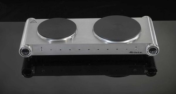 Ariete 2-Burner Electric/Gas Cooker – Practical & Efficient