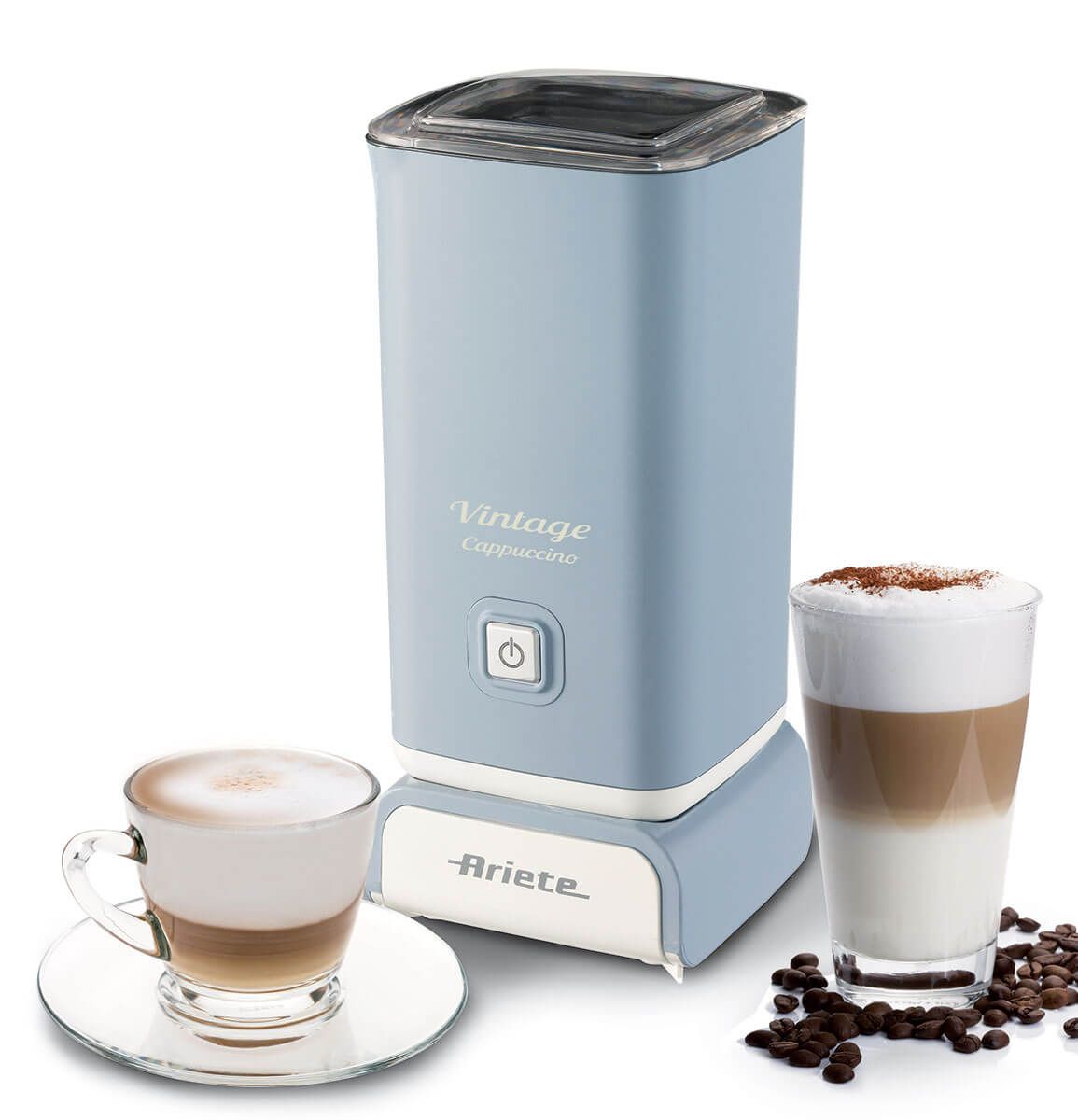 صانعة رغوة حليب Ariete Vintage – رغوة مثالية لمشروباتك الساخنة