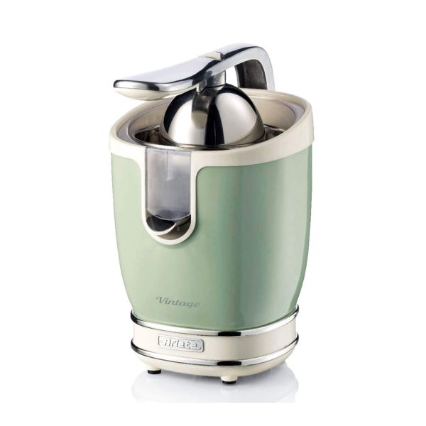 Ariete Vintage Juicer – Green, Classic Design