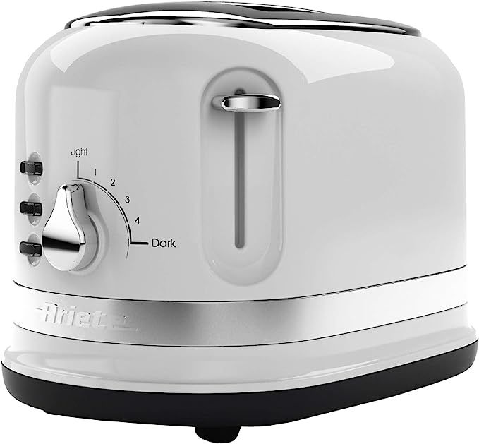 Ariete Moderna 2-Slice Toaster – White, Stylish & Easy Use