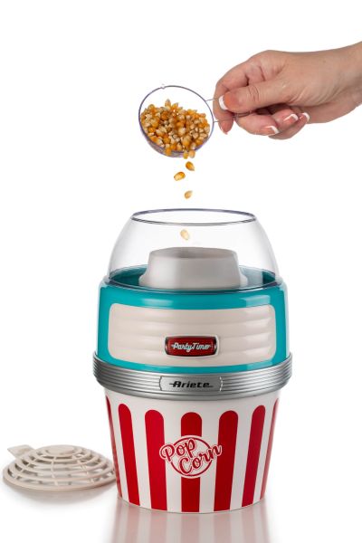Ariete Party Time Popcorn Maker – Blue – Quick & Delicious