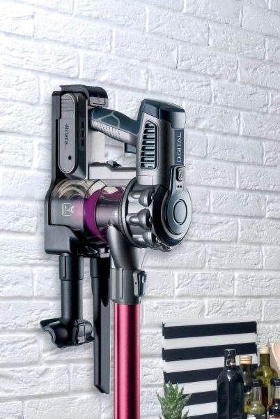 مكنسة شحن Ariete – زهري – تنظيف سهل وسريع