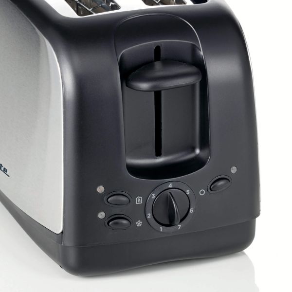 Ariete Breakfast 2-Slice Toaster – Silver, Stylish & Easy Use