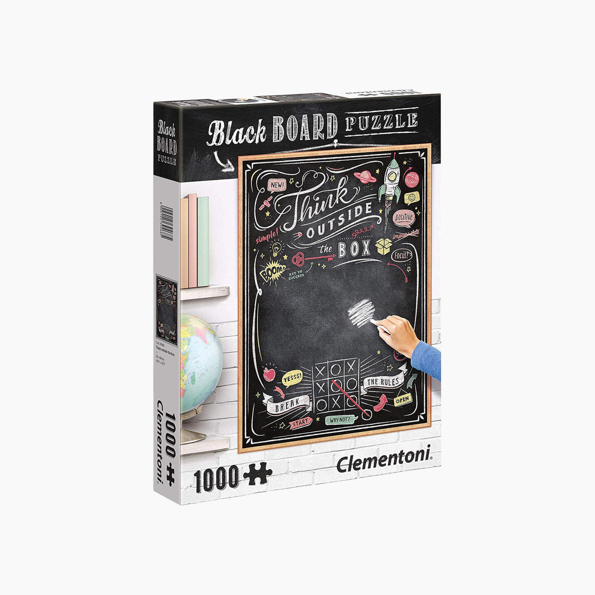 Clementoni Blackboard – TH95030069 Jigsaw Puzzle – 1000 Pieces