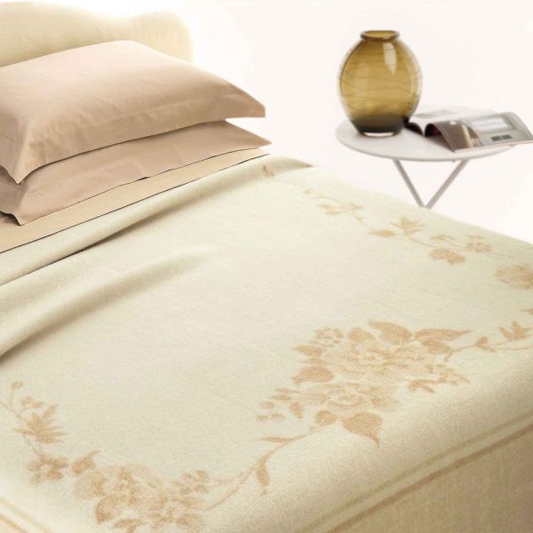 Somma Greta Merino Wool Blanket 230×270cm – Beige