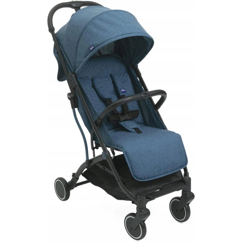 Chicco Trolleyme Calypso Stroller – Blue, Lightweight & Comfortable