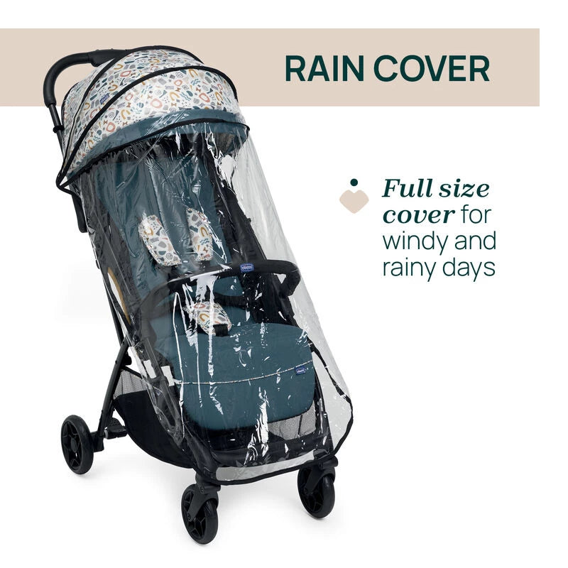 Chicco Glee Stroller – Stylish Design, Bright Turquoise