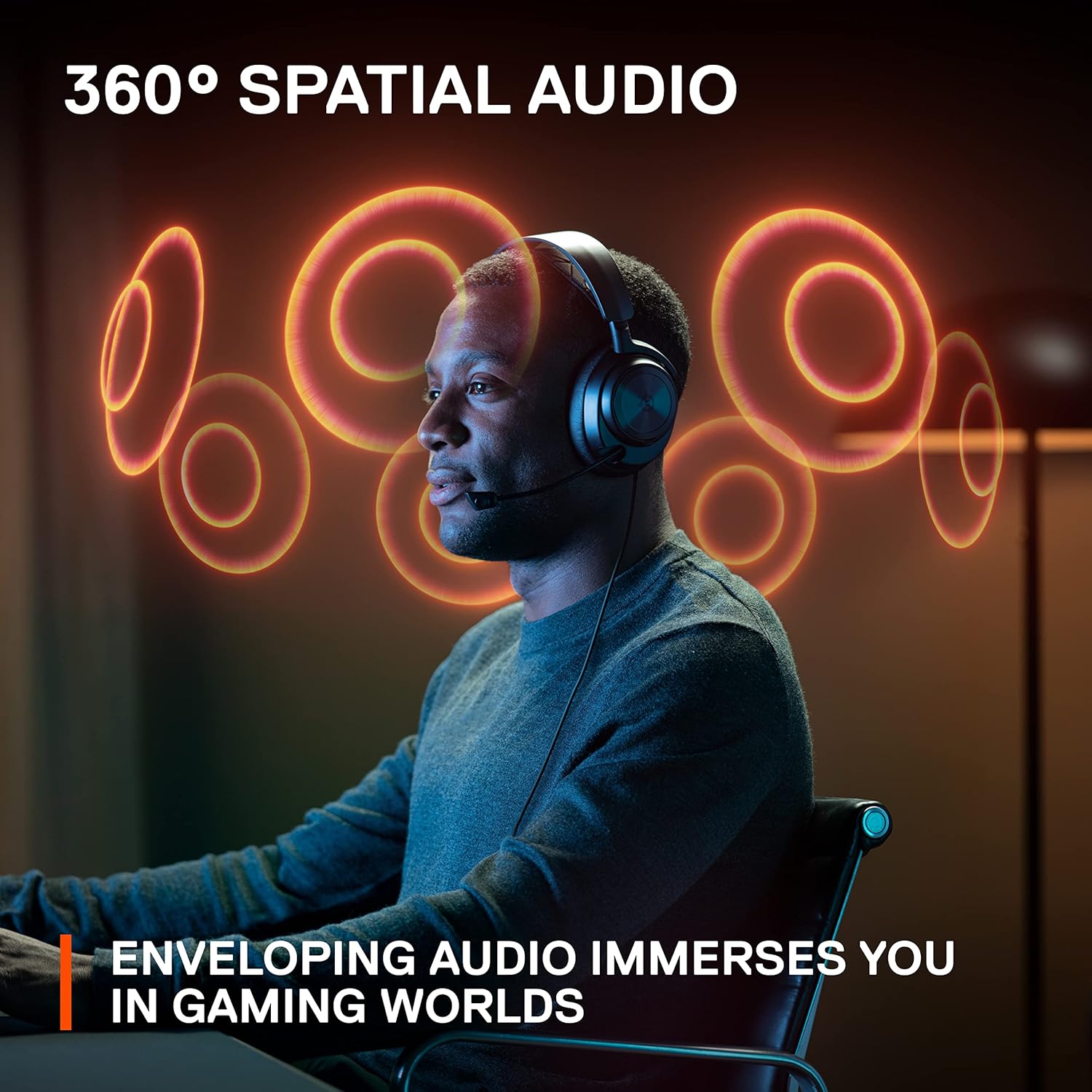 سماعة الألعاب SteelSeries Nova Pro بصوت عالي الدقة + GameDAC الجيل الثاني