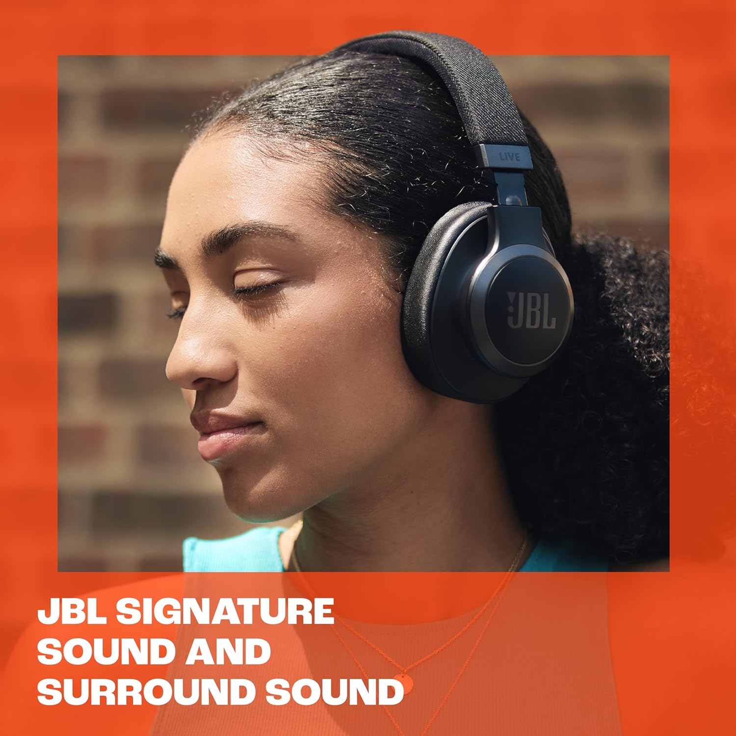 سماعات اللاسلكية فوق الأذن بتقنية الغاء الضوضاء JBL Live