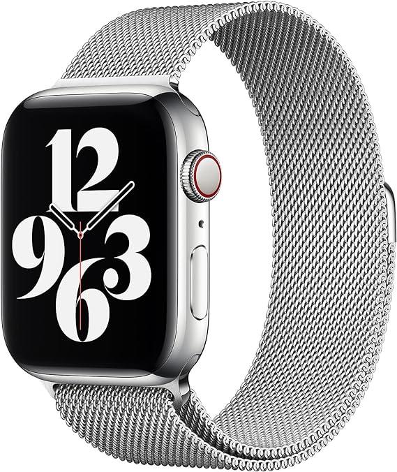 WIWU Menalo Stainless Steel Mesh Watch Band for iWatch 42-44mm (255mm)