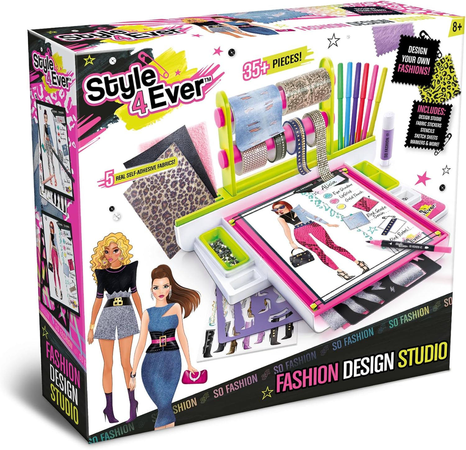 Canal Toys Fashion Design Studio – Design Your Own Fashion