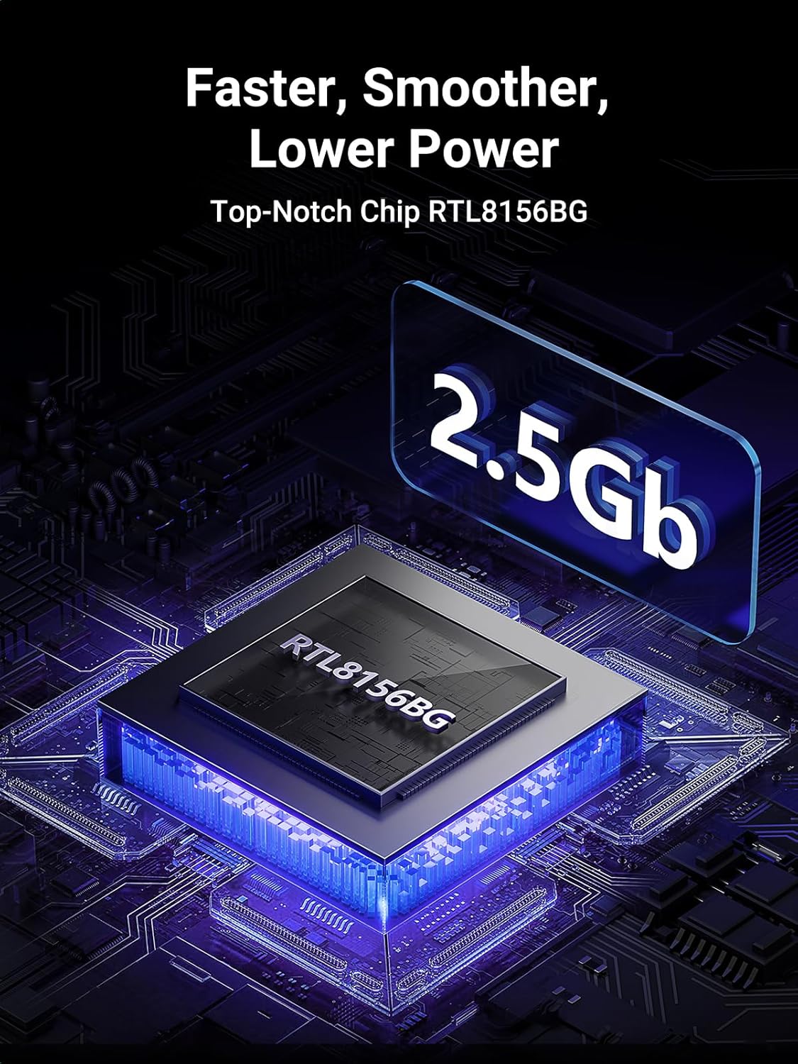 محول UGREEN إيثرنت 2.5Gbps USB 3.0 - غلاف ألمنيوم