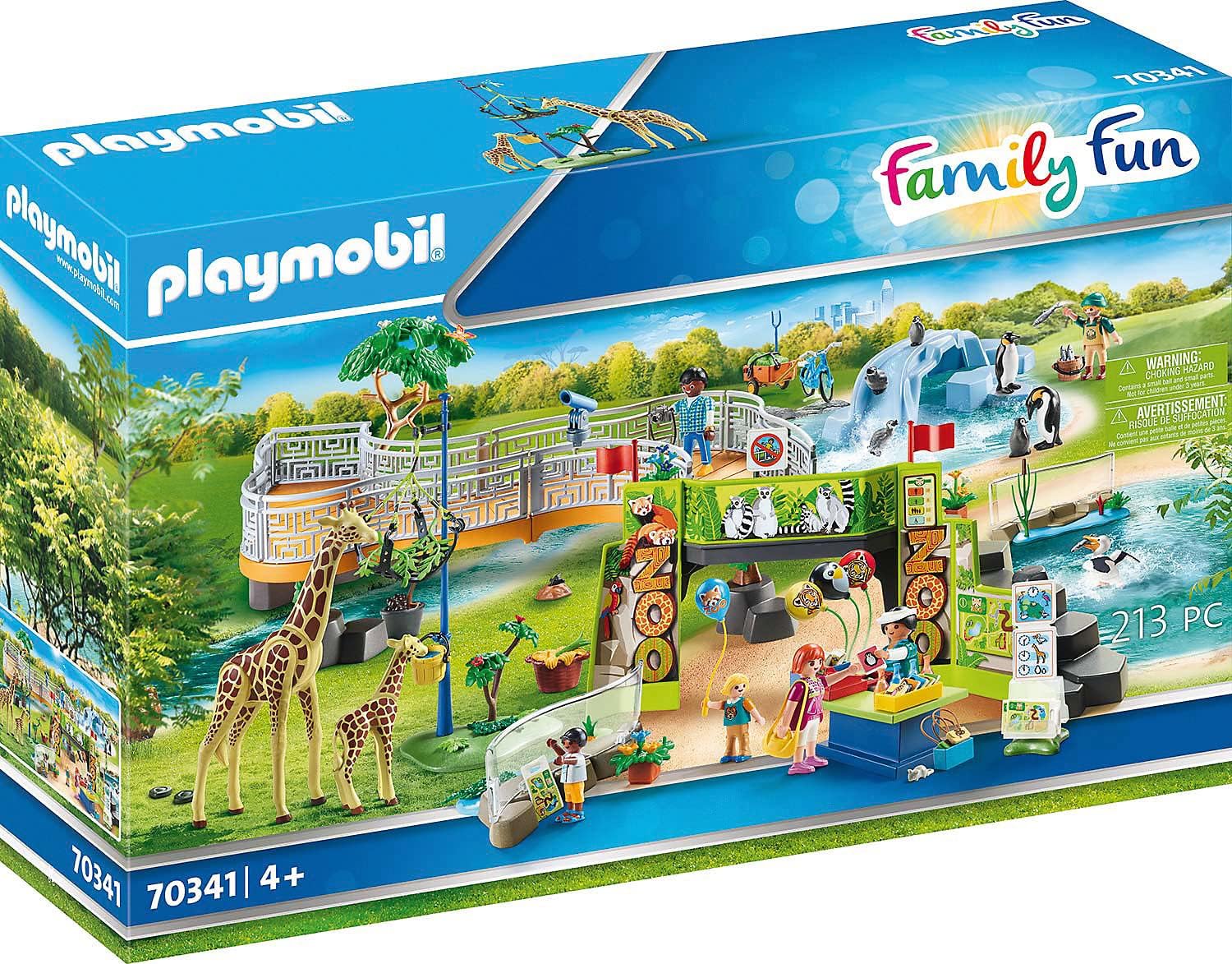 Playmobil Family Fun Playmobil Wild Animal Enclosure Playmobil