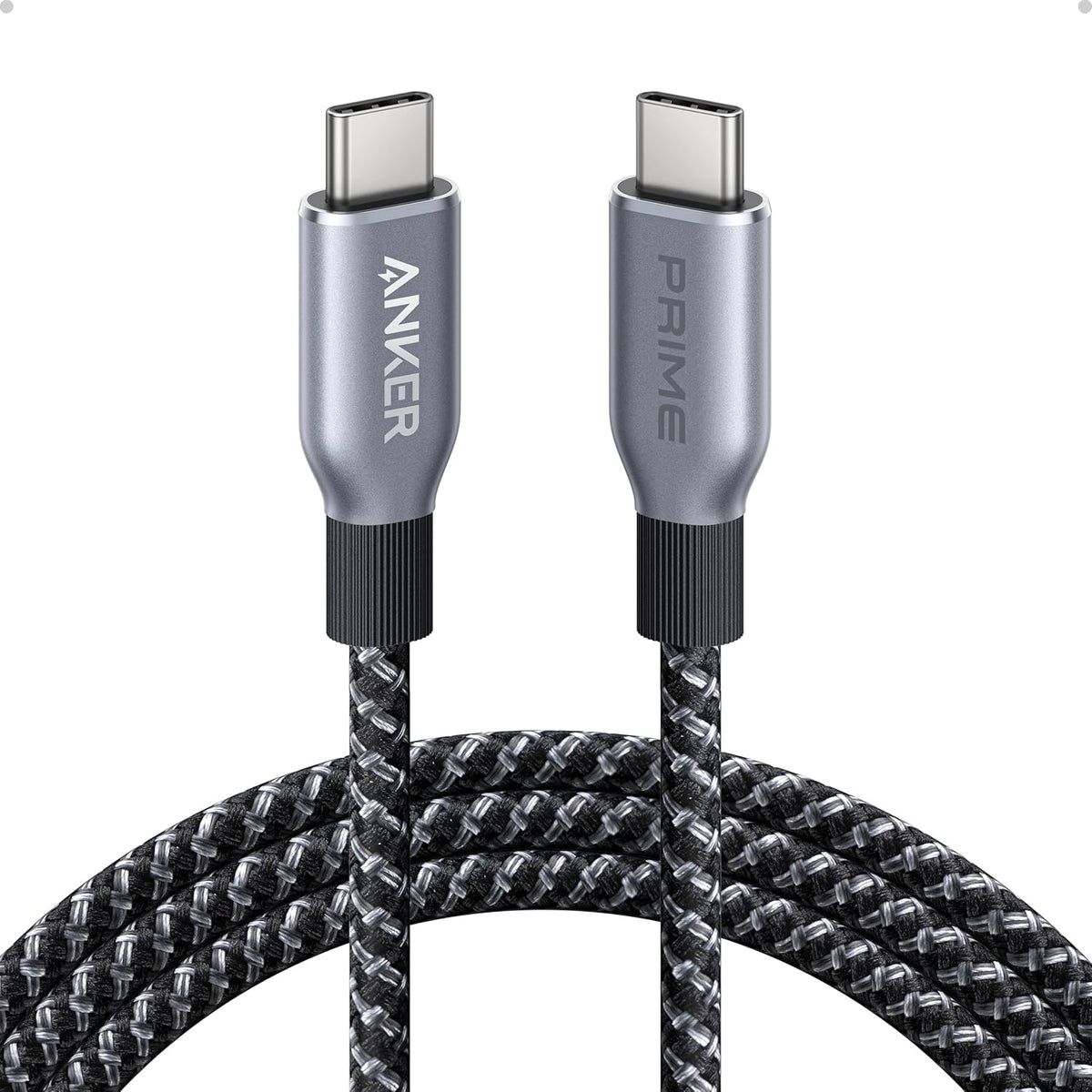 Anker Prime كابل تايب سي إلى تايب سي بقوة 240 واط وبطول 6 أقدام ومتين