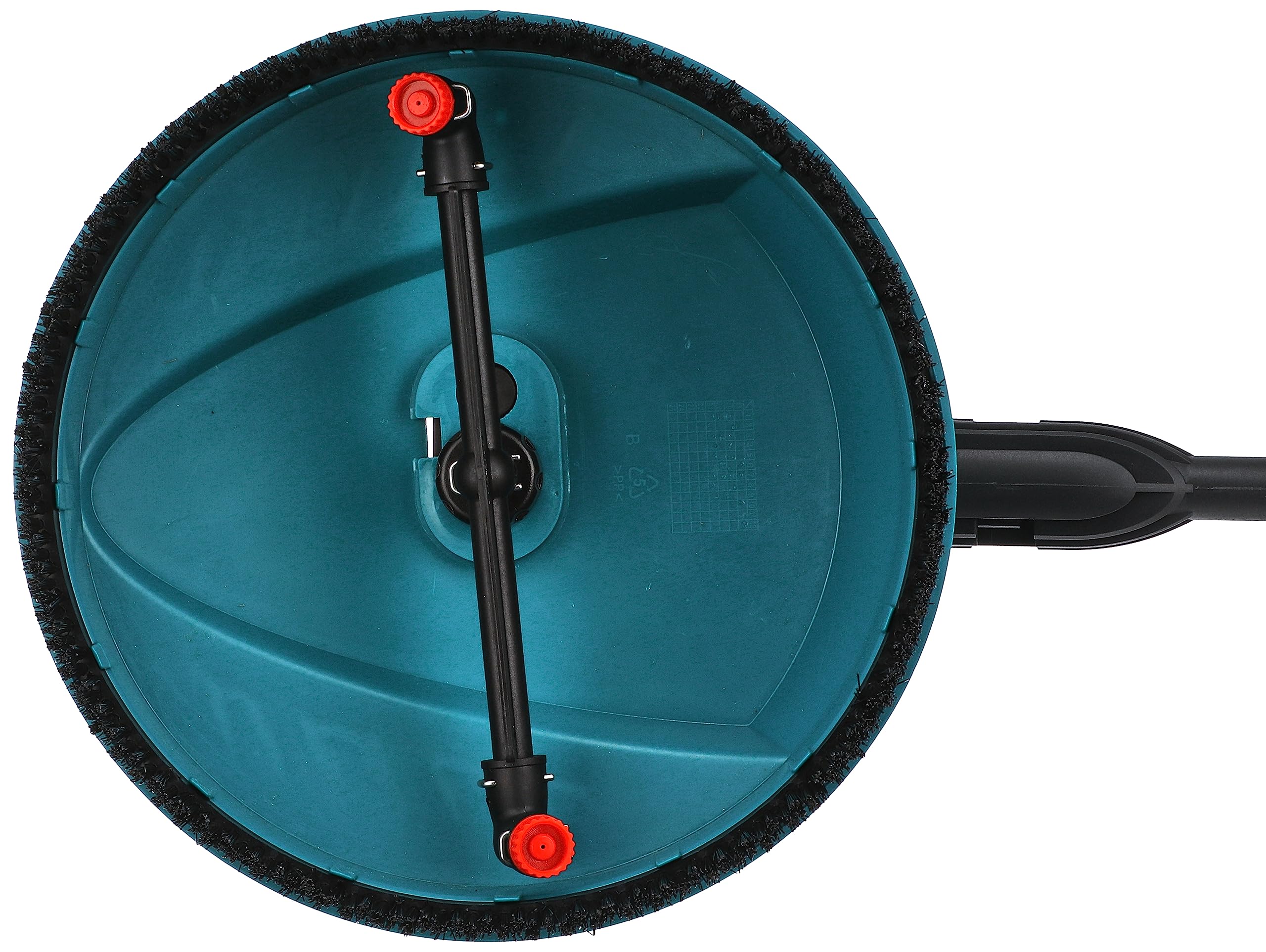 TOTAL Patio Brush 250mm with 400mm Extension Rod