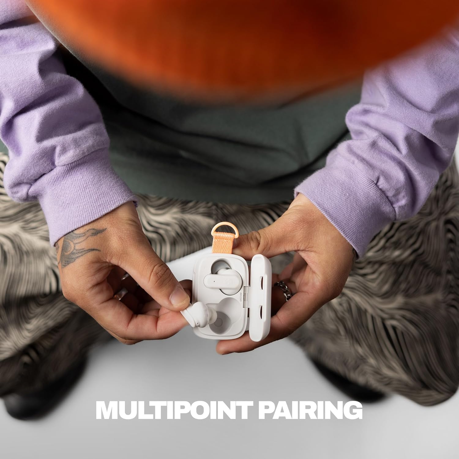 سماعات أذن لاسلكية حقيقية Skullcandy Dime 3 – بطارية تدوم 20 ساعة