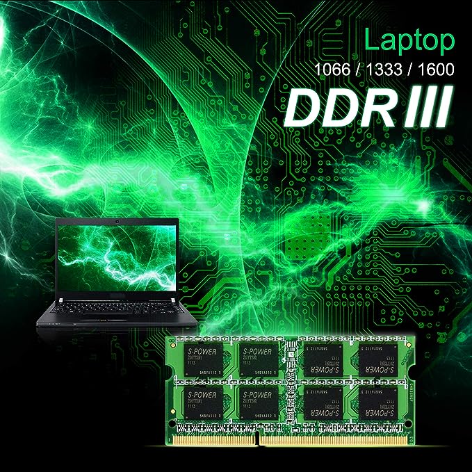 Silicon Power Ram 8GB Laptop  Low  Voltage 1600 MHZ-SP-DDR3-8GB-1600-L/L