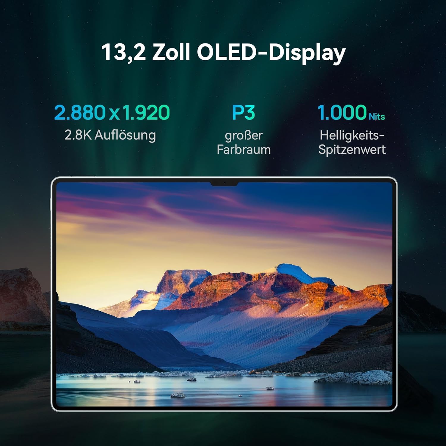 Huawei Matepad Pro 13.2 Inch Papermatte 2025 OLED Tablet 12 GB / 512 GB With Huawei Pencil 3rd - Yellow