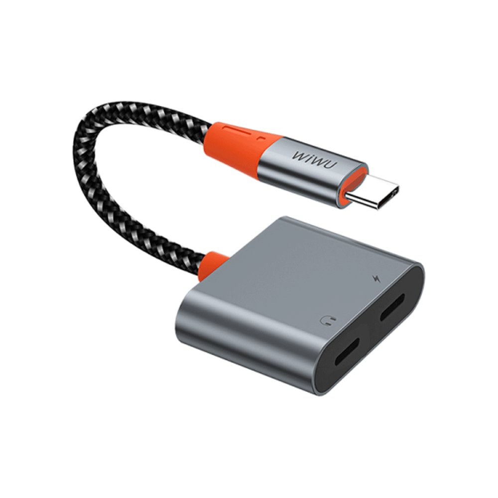 Wiwu Audio Adapter Type-C to Dual Type-C