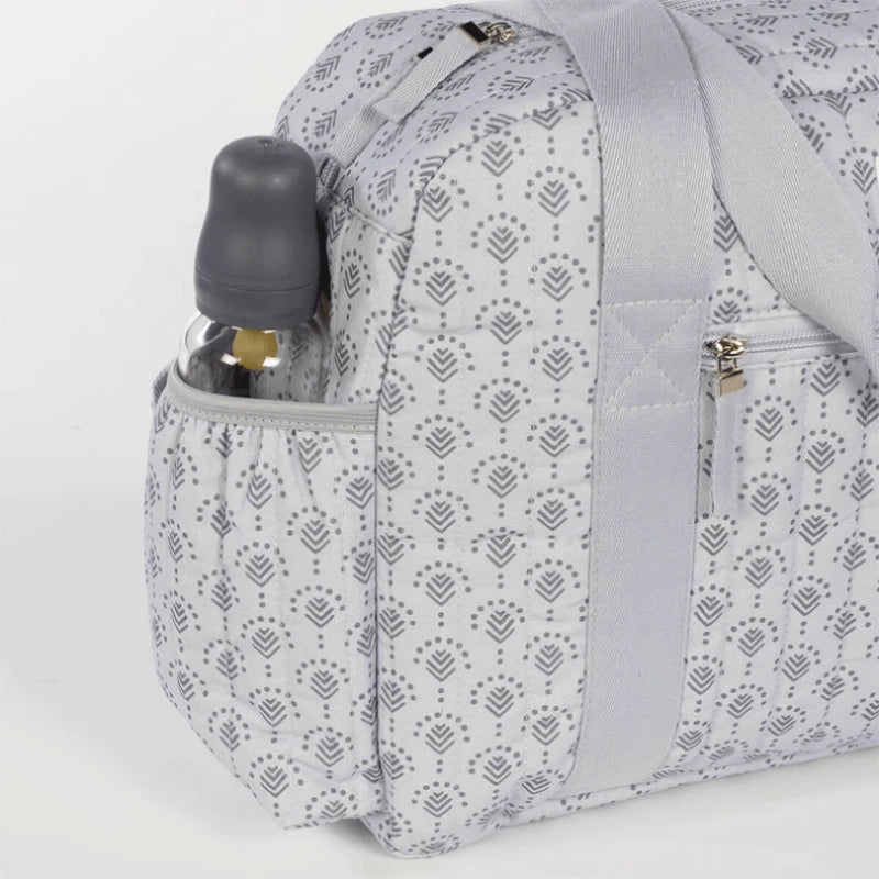 Pasito a Pasito Indian Ash Diaper Bag – Light Gray