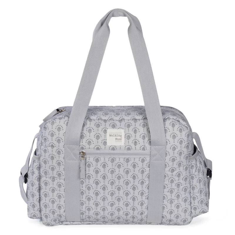 Pasito a Pasito Indian Ash Diaper Bag – Light Gray