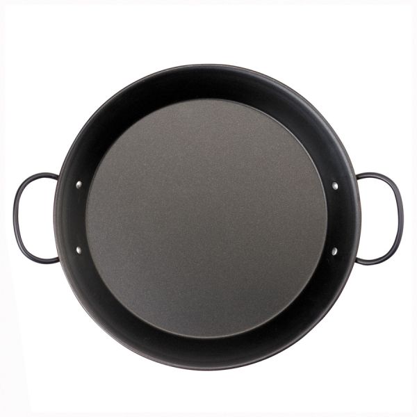 Ibili Bistrot 28 cm Stainless Paella Pan — Durable