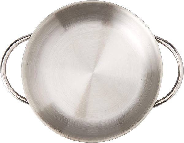 Ibili Prisma 14cm Double Handle Steel Pan – Non-Stick