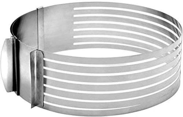 قالب تقطيع كيك طبقات 24-30 سم من Ibili – دقة وسهولة