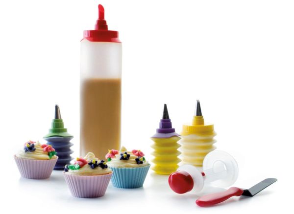 طقم تزيين الكيك 6 قطع من Ibili – لمسات احترافية لحلوياتك