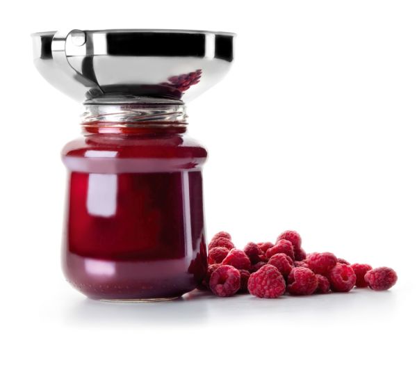 Ibili 14cm Jam Funnel - Stainless Steel, Practical & Precise