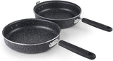 Ibili 20cm Double Frying Pan – Black