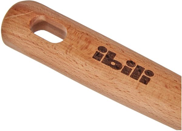 Ibili 30cm Slotted Wooden Spoon – Practical & Durable
