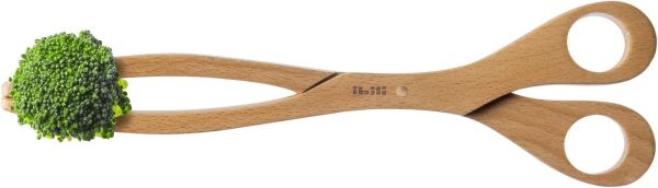 Ibili Tijera Wooden Food Tongs – Perfect Kitchen Tool