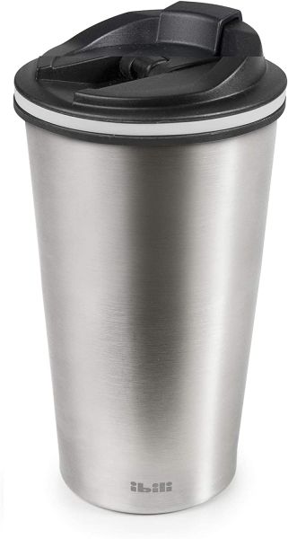 Ibili Vaso 410ml Stainless Steel Thermos – Keeps Drinks Hot