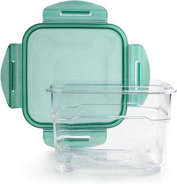 Ibili 753408G Récipient Boîte à Lunch Verte 800 ml Ibili 753408G Récipient Boîte à Lunch Verte 800 ml